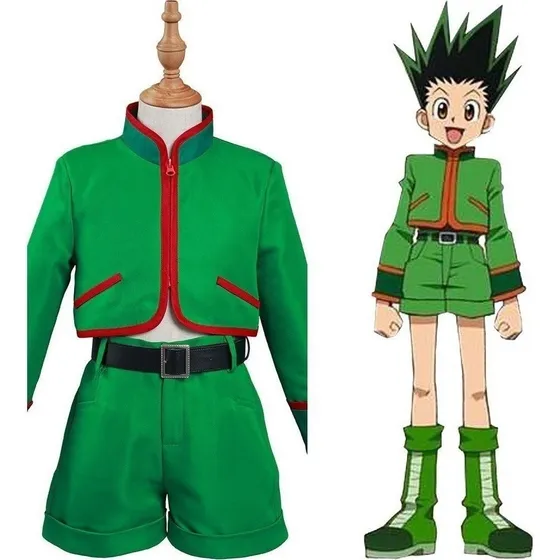 . Fantasia Cosplay De Caçador X Caçador Gon Freecss Pa