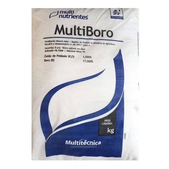 Ácido Bórico = Bórax Fertilizante Importado 99% Puro  10 Kg