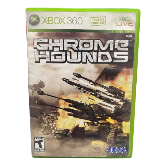 Jogo Xbox 360 Chrome Hounds Físico Americano