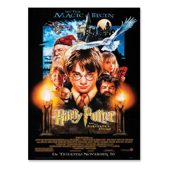 Pôster Cinema E Séries Max - Harry Potter E A Pedra Filosofal