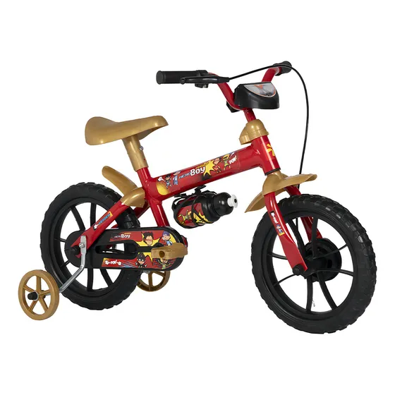 Bicicleta Infantil Verden Hero Boy Aro 12 garrafa e rodinhas