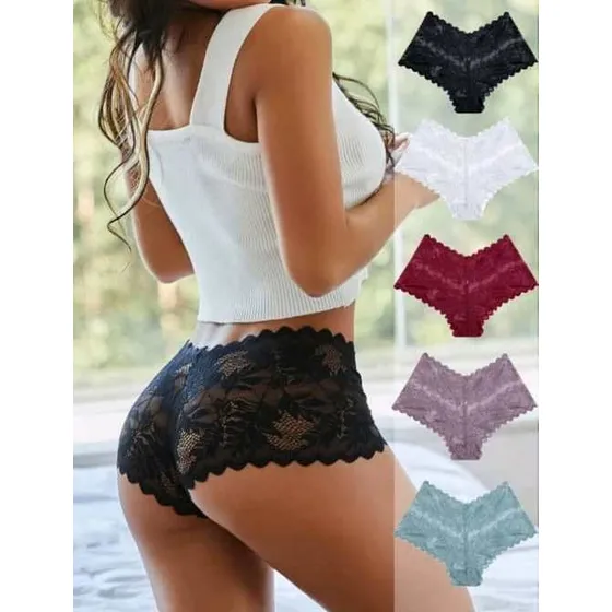 Cachetero De Encaje Sexy Precio Por 2 Unidades Oferta