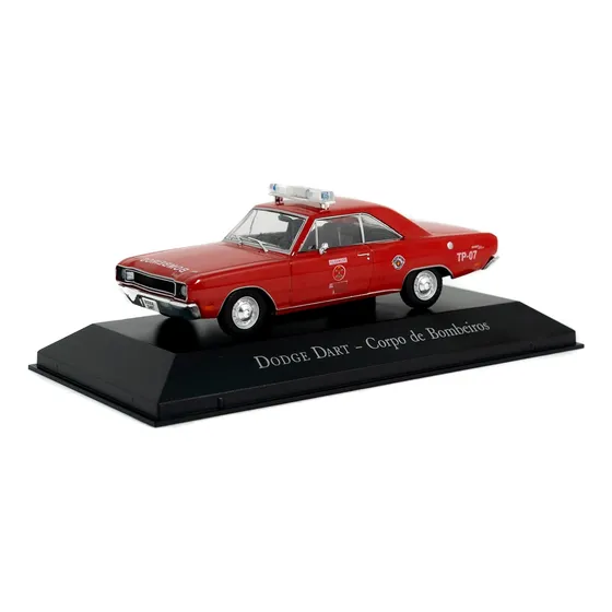 Miniatura Carro Dodge Dart Bombeiros Federal Edição 7