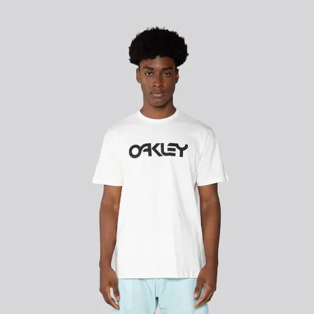Polera Hombre Mark Ii Ss Oakley White
