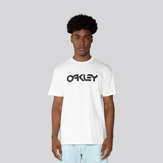 Polera Hombre Mark Ii Ss Oakley White