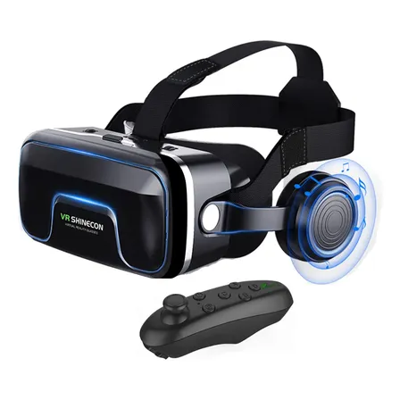 Auriculares De Realidad Virtual 3d Vr Para Teléfono Móvil Vr With Remote