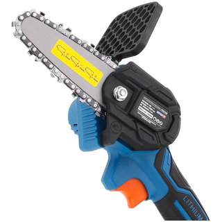 Mini Motosserra Elétrica Bat 20v Li-ion C/ Acessórios Fortg Mini Motosserra Elétrica Bat 20v Li-ion C/ Acessórios Fortg