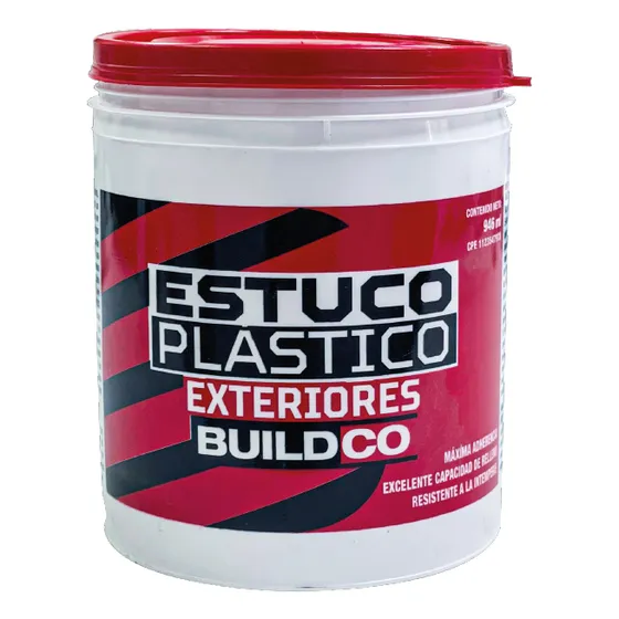 Estuco Plástico Para Ext. En Presentación 1/4 Buildco