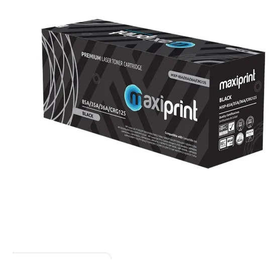 Toner Maxiprint Compa Hp Ce285 Cb435acb436a Canoncrg125 Negr