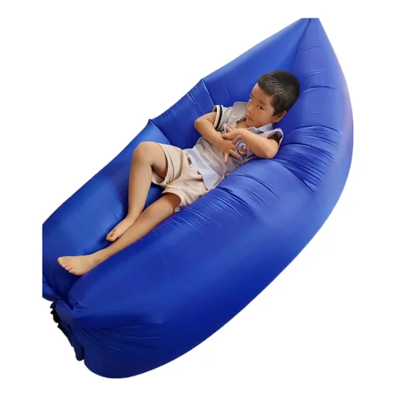 Sillón Inflable Camping - Cama Plegable Individual