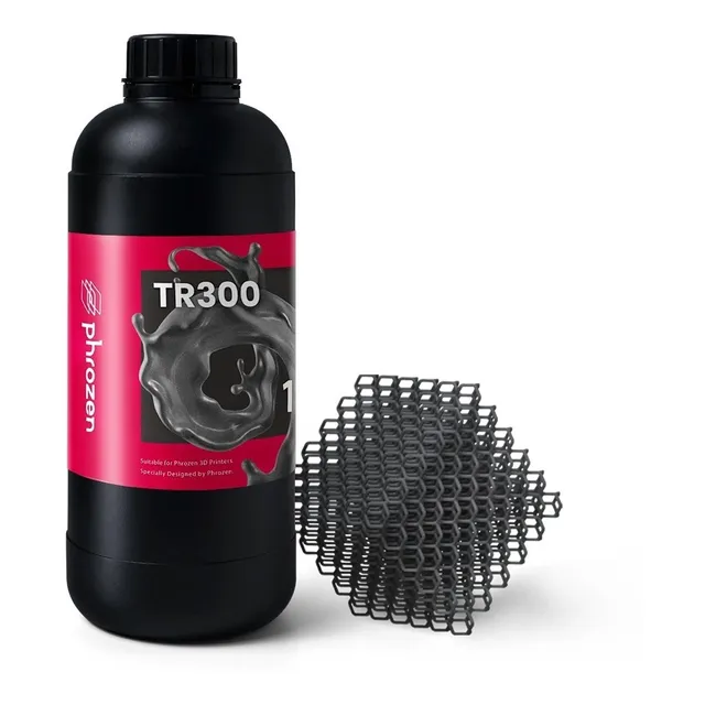Resina Phrozen Tr300 Ultra High Temp Para Impresora 3d Color Gris Oscuro