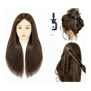 Cabeza De Maniquí De Entrenamien Para Práctica Peluquería Cabeza De Maniquí De Entrenamien Para Práctica Peluquería