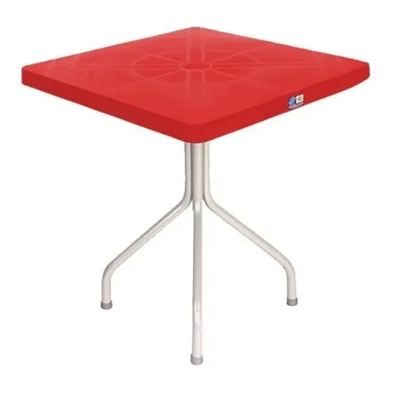 Mesa Taris Mariposa Roja Marrón Beige Al Mayor