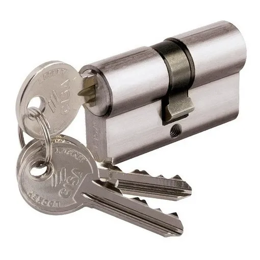 Cerradura Cilindro Puerta Cisa, De 60 Mm Tipo Pera Universal
