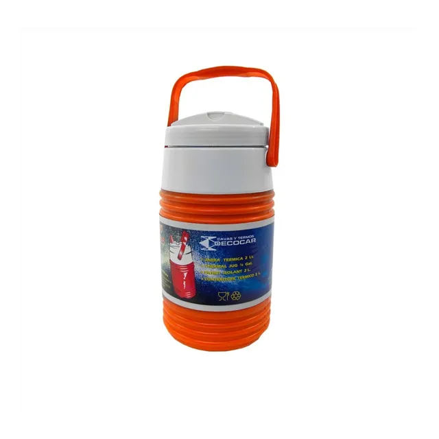 Termo 2 Litros Viajero Con Asa Y Boquilla Decocar