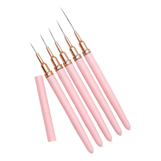 Pinceles Liner 5 Piezas Para Mano Alzada Uñas Pinceles Liner 5 Piezas Para Mano Alzada Uñas