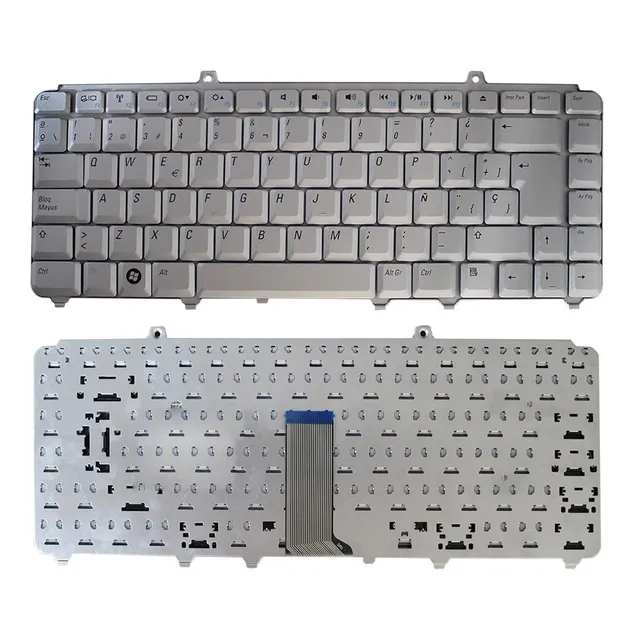 Teclado Dell Inspiron 1420 0pn691 Nsk-d9001 Plata Español