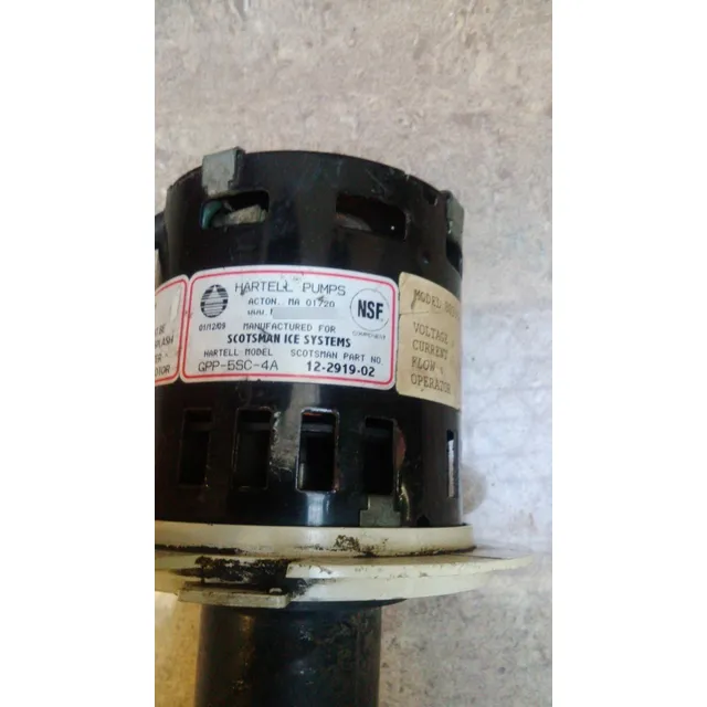 12-2919-22 Bomba De Agua Scotsman [usado]