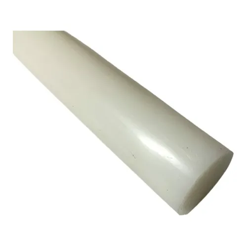 Barra De Nylon Virgen 1 Pulgada De Diámetro X 1mt De Long.