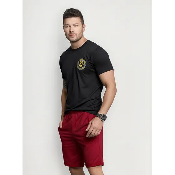 Bermuda Masculino Rojo Mp 78571