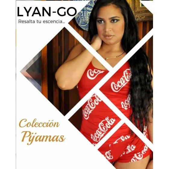 Pijama Para Damas Estilo Retro Lyan-go