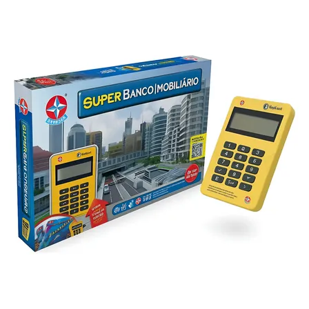 Jogo Super Banco Imobiliario Estrela Original Com Cartao