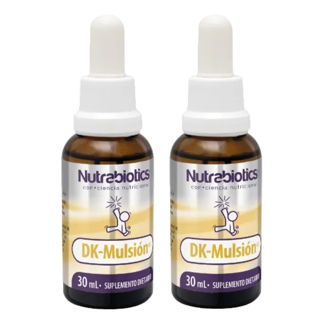 X2 Dk Mulsion 30 Ml Nutrabiotics Gotas - mL a $2987