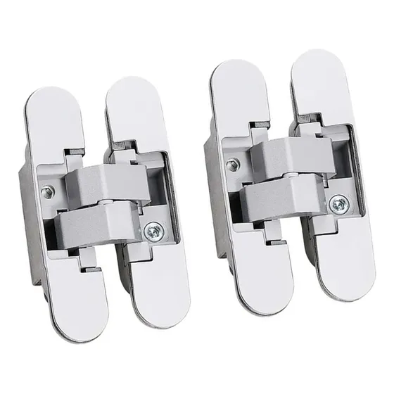 2 Bisagras De Puerta De Metal Invisibles Ajustables En 3d 18
