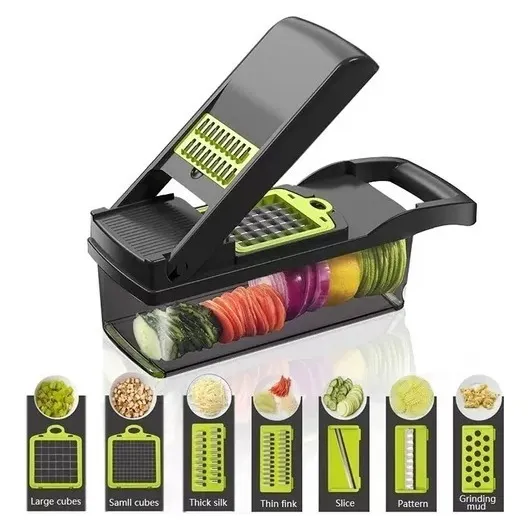 Picador Rallador Verduras Mandolina  Ayudante De Cocina