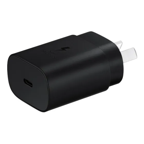 Samsung Cargador Adaptador 25w Carga Rápida USB-C Color Negro