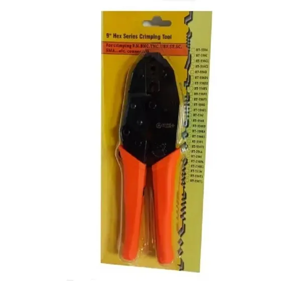 Herramienta Para Cable Coaxial Hexagonal