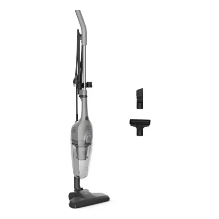 Aspirador De Pó Vertical Com Fio Portátil De Mão 2 Em 1 1500w De Potência Com Cabo Elétrico De 6 Metros Com Filtro Hepa Electrolux STK16 Cinza