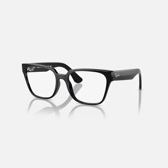 Armação Ray-ban Rx7242l 2000 54 Rb 7242 7242l Preto Brilho