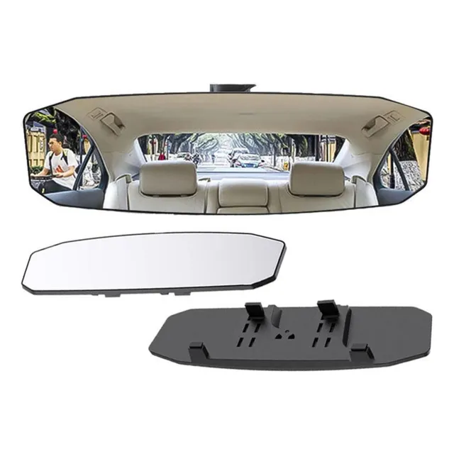 Espejo Retrovisor Grande Panorámico Antirreflejo Para Autos