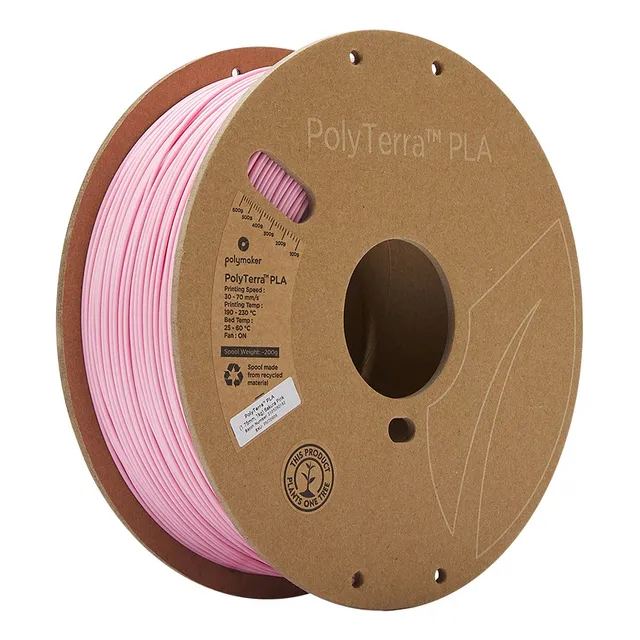 Filamento Polymaker Polyterra Pla Mate 1.75mm Sakura Pink