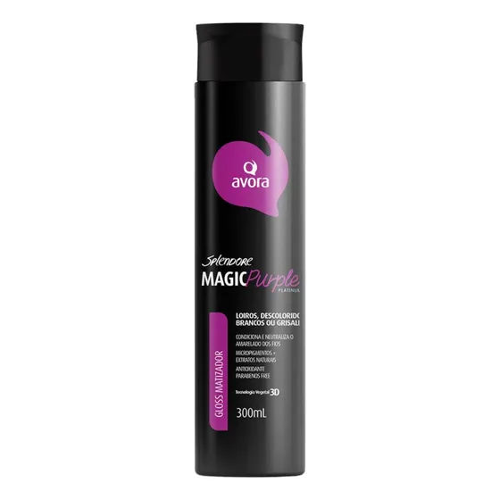 Avora Splendore Magic Purple Platinum Gloss Matizador 300ml