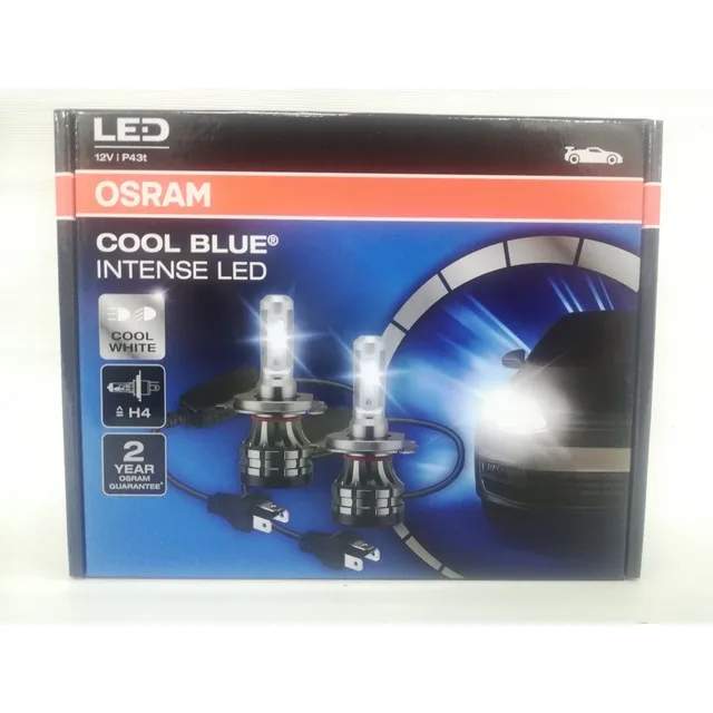 Luces Led H4 Osram Cool Blue 6000k 18w Aveo Spark Instaladas