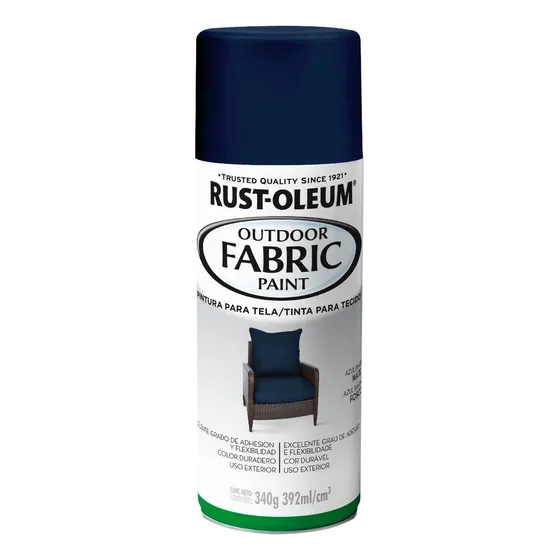 Pintura Para Telas En Aerosol Fabric Rustoleum Specialty 340 Color Azul Marino