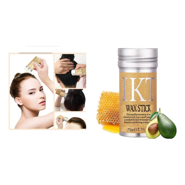 Barra De Cera Para El Cabello Frizz Original Pomada