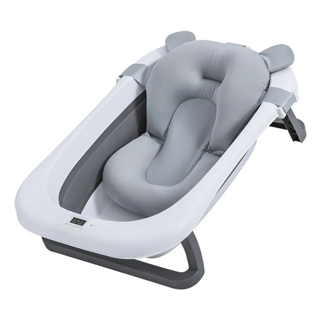 Bañera Plegable Banera Soporte Kidshop Con Termómetro