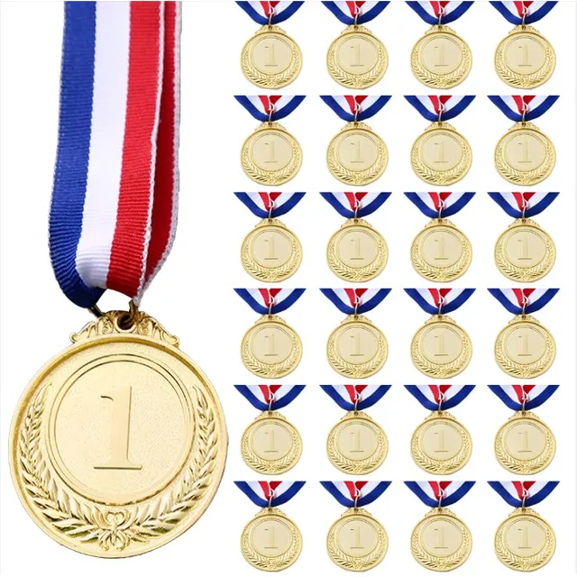 24 Piezas De Medallas De Oro Medallas De Fútbol De Fútbol
