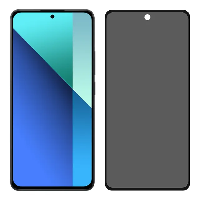 Película De Privacidade Vidro 3d Xiaomi Redmi Note 13 4g/5g