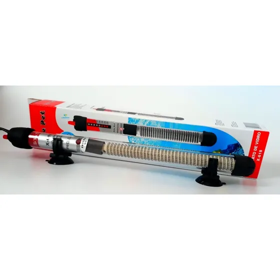 Termostato C/aquecedor Ace Pet 50w P/ Aquarios Até 50 Litros 127v