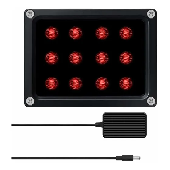 Luz Inundacion Acampar Ir Led Para Camara Seguridad Gama