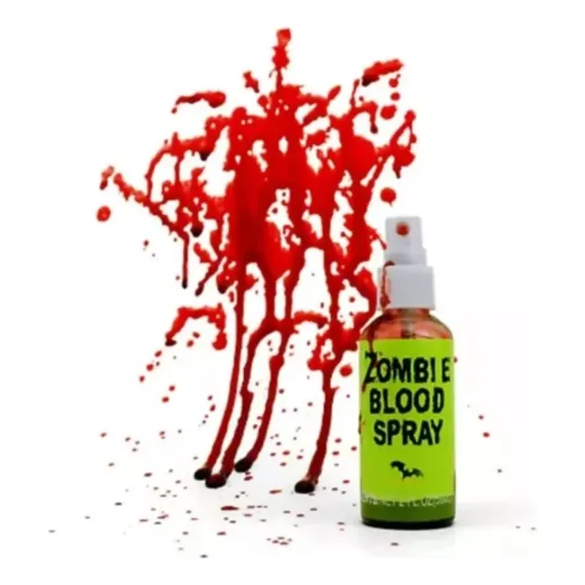 Sangre Falsa Artificial Maquillaje 60ml Spray Halloween