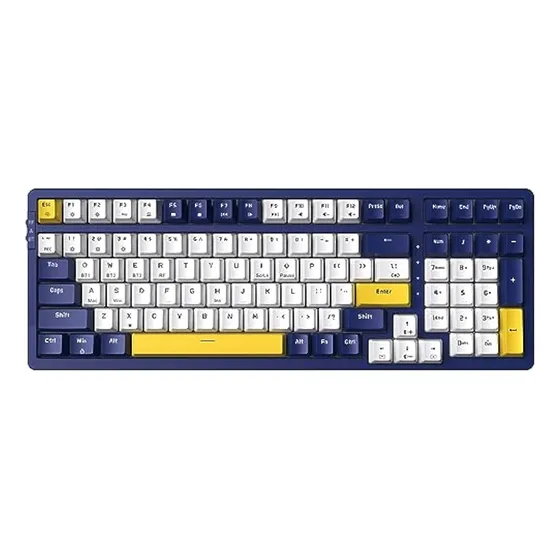 Teclado Mecánico Inalámbrico, Triple Modo