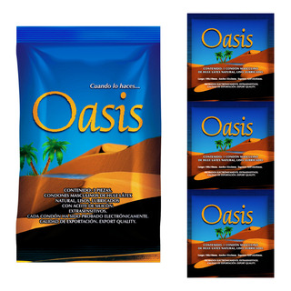 Oasis Lub Preservativo 3 Pz Oasis Lub Preservativo 3 Pz
