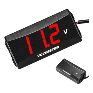 Medidor De Voltaje Para Automóvil Medidor De Voltaje Digital Medidor De Voltaje Para Automóvil Medidor De Voltaje Digital