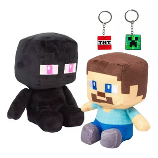 Peluches Creeper Minecraft, 26 Cm, 2 Unidades Peluches Creeper Minecraft, 26 Cm, 2 Unidades