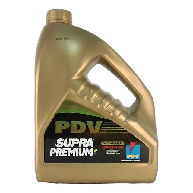 Pdv Supra Premium Mineral Aceite De Motor Api Sl Sae 15w-40